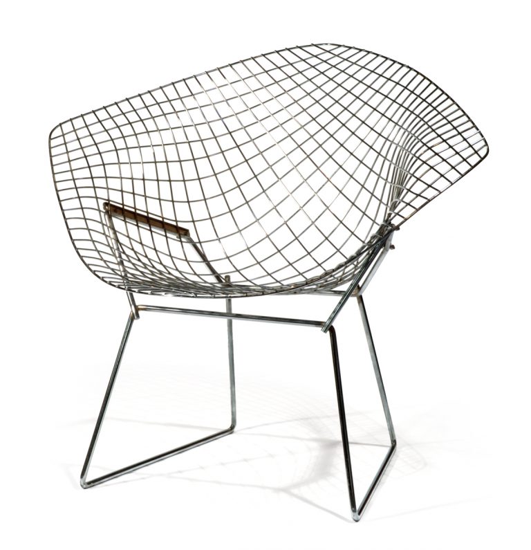Diamond Chair (No. 421) by Harry Bertoia - Kirkland Museum